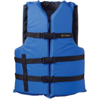 Onyx Absolute Outdoors Universal General Purpose Life Vest Blue (Oversize)