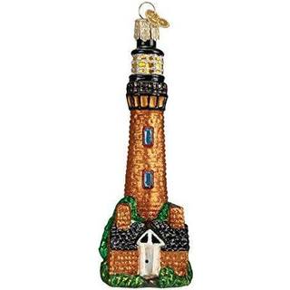 Old World Christmas Collection Glass bl?st ornamenter til juletr? currituck fyrt?rn