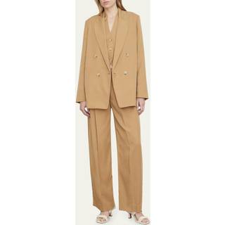 Vince Double-breasted blazer - brown - XXXS