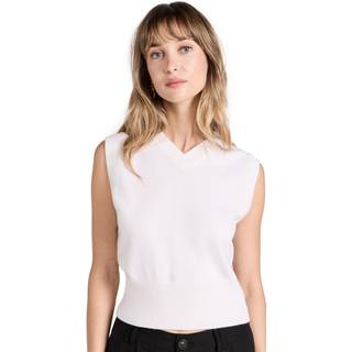 Vince Wool and cashmere blend vest - white - L