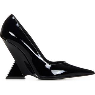 The Attico Cheope leather pumps - black - EU 36