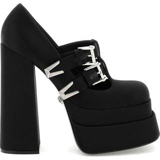 Versace Medusa Aevitas satin platform pumps - pink - EU 36.5