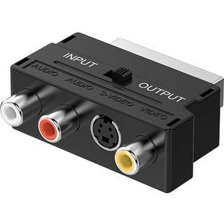 Sinox scart til composit adapter (På lager i varehus)