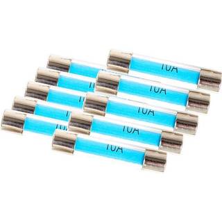 Glasikringer Oceanflex, 30 mm x Ø6.3 mm, passer 12 V-system, 20 A, 10-pack