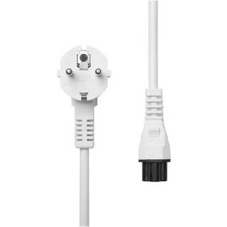 ProXtend Power Cord Schuko Angled to C5 5M White