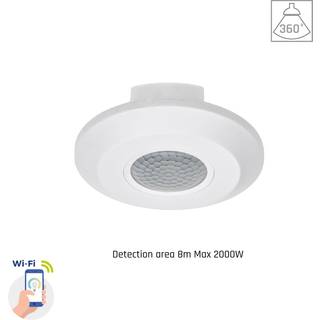 Smart 360° Bevægelsessensor med WI-FI IP20 - Hvid