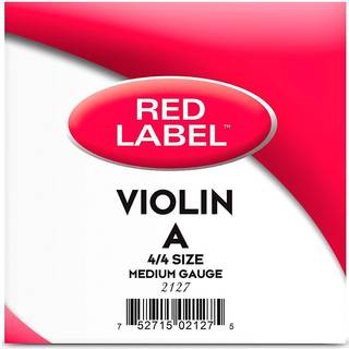Superf?lsom r?d etiket violin Et streng 4/4 medium