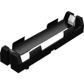 Keystone 1043 Batteriholder 1 18650 Gennemstikningsmontage THT (L x B x H) 77 x 20.65 x 14.86 mm