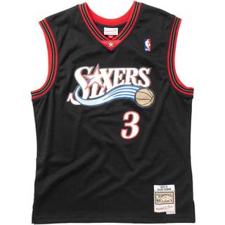 Jersey Mitchell & Ness Philadelphia 76ers 3 Allen Iverson Swingman Jersey Black XXL - Black - XXL