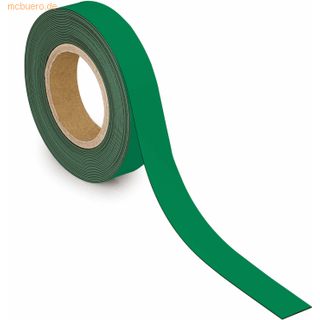 Magnetbånd magnetisk og skrivbart 30mmx10meter grøn