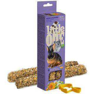 Little One Sticks Urter og blomster, 2x55 g Gnavergodbid