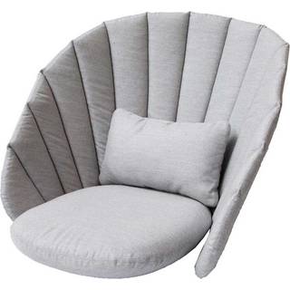 Cane-line Peacock hyndesæt Light grey Til lounge lænestol