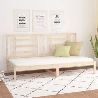 daybed uden madras 90x200 cm massivt fyrretræ
