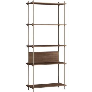Moebe Shelving System (S.115.1.A) Smoked Oak/Warm Grey