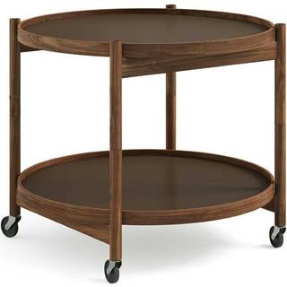 Brdr. Krüger Bølling Bakkebord Valnød Earth: Beige/Brown Ø60 cm