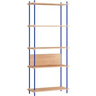 Moebe Shelving System s.200.1.A - Oak/Deep-Blue