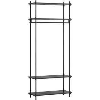 Moebe Reolsystem s.200.1.F Open Wardrobe - Sort
