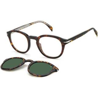 David Beckham DB 1080/CS with Clip-On 086/UC 49 Briller Mænd Tortoiseshell - Tortoise - 49mm