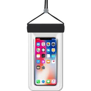 Vandtæt etui til mobiler, 6.7" - Sort