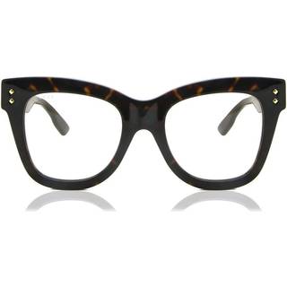 Gucci GG1082S 003 52 Solbriller Kvinder Tortoiseshell - Shiny Dark Havana - 52mm