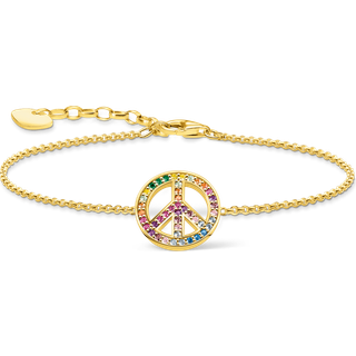 Thomas Sabo A2071-996-7 Peace Rainbow Armband Damen
