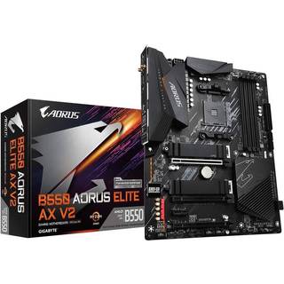 GIGABYTE B550 AORUS ELITE AX V2 Bundkort - AMD B550 - AMD AM4 socket - DDR4 RAM - ATX