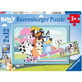 Ravensburger Puslespil Bluey 2x12 Brikker