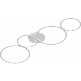 TRIO Rondo mat hvid loftslampe