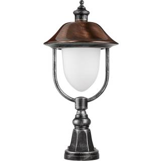 Sokkellampe 1157, sort/kobber