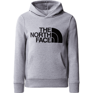 The North Face Boys' Drew Peak Pullover Hoodie TNF Light Grey Heather, S