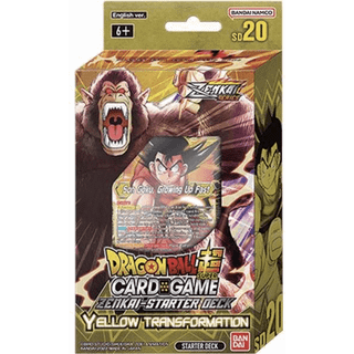Bandai | Dragon Ball Super CG: Zenkai Series Starter Deck (SD20) - Gul transformation | Kortspel | Ålder 6 | 1 spelare