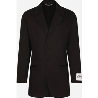 Dolce&Gabbana Cotton gabardine suit jacket - black - EU 50
