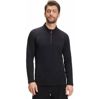 Falke Core Half Zip Warm Up Shirt Black