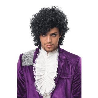 80s Purple Rain Perücke