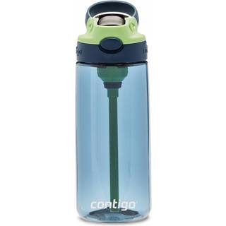 Contigo b?rn halm vandflaske med autospout l?g 20 oz bl?b?r