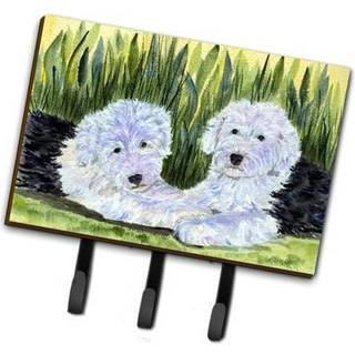 """" Caroline's Treasures SS8282TH68 Old English Sheepdog Leash Holder eller Key Hook Large Multicolor """"