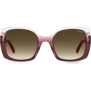 Moschino MOS124/S 6XQ/HA 54 Solbriller Kvinder Rød - Transparent Red - 54mm