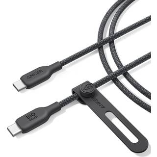 Anker 543 USB-C to USB-C Cable (0.9m / 1.8m Bio-Braided) 6ft / Black