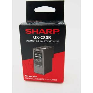 UX-C80B SHARP UX-B800SE INK CARTRIDGE BLACK