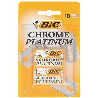BIC Chrome Platinum Double Edge Barberblade 10 stk.
