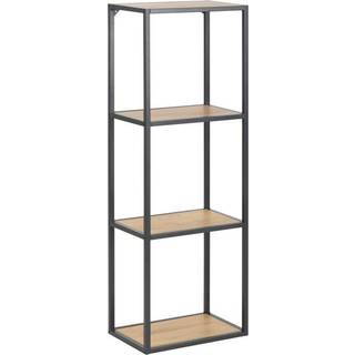 Seaford bogreol væghængt - L:24 B:37 H:108 cm