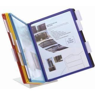 DURABLE Registersystem VARIO® TABLE A4 10 lommer, hvid 4005546502588