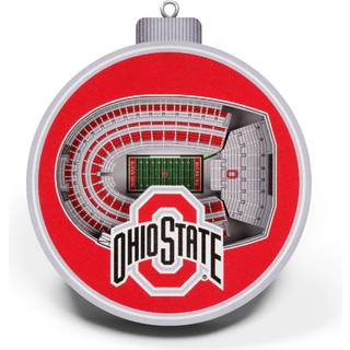 Youthefan NCAA Ohio State Buckeyes 3D Stadiumview Ornament -ohio Stadium stor
