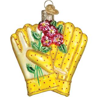 Old World Glass blæst ornamenter til juletræ havearbejde handsker model: 32329