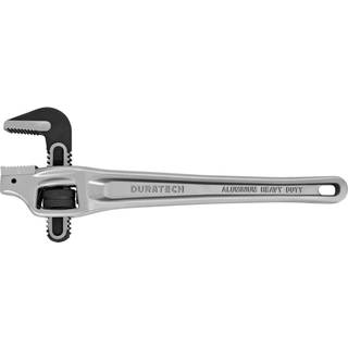 Duratech 14-tommer Heavy Duty Aluminium Offset Pipe Wrench 2 """" JAW Kapacitet Justerbar VVS-skruen?gle Drop smedt overstige GGG-standard