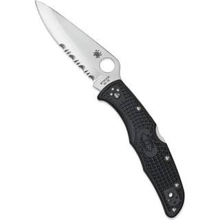 Endura 4 foldekniv, FRN, sort, savtakket