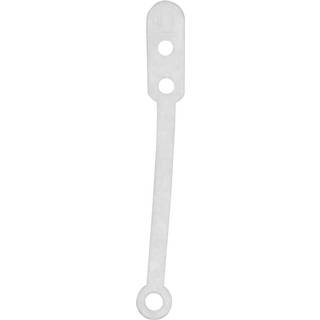 Comair Silicone Tape Flat Long - 50 Pcs