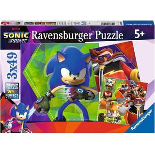 Ravensburger Sonic Prime puslespil 3x49 brikker
