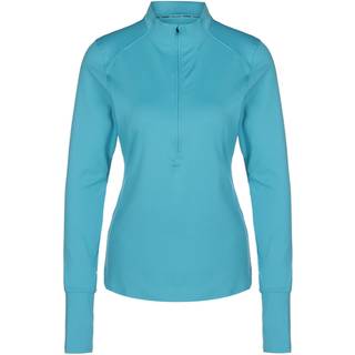 Langærmet T-shirt Under Armour UA Qualifier Run 2.0 1/2 Zip-BLU 1365632-433 Størrelse XS