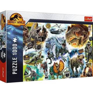Trefl Jurassic World Puslespil til voksne – Sporingsdinosaurer – 1000 brikker